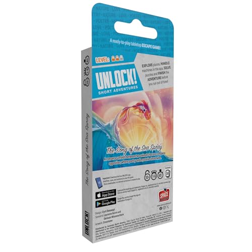 Asmodee Unlock! Short Adventures 11 - The Song of the Sea Spray | Card Game | 1-6 Players 4