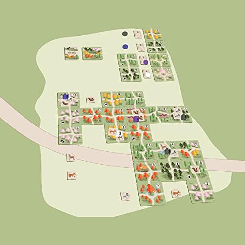 Japanime Games Tree Lined Avenue Board Game