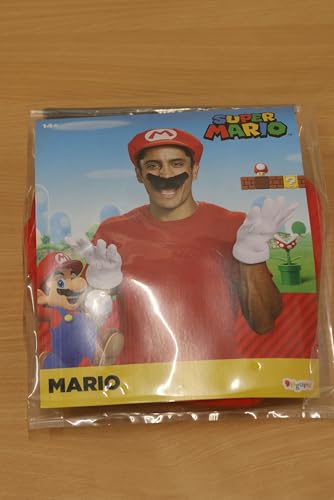 Nintendo Super Mario Brothers - Disguise Mario Hat & Moustache Costume Accessory 4