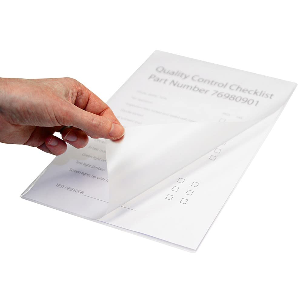 Q-Connect A4 Laminating Pouches - 100 Micron Thickness | Pack of 100 | KF04115 2