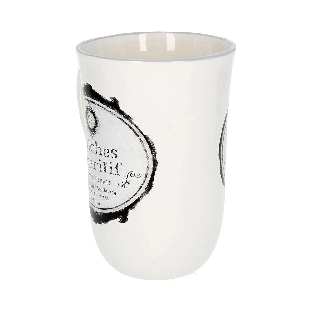 Nemesis Now - Witches Aperitif Mug Ceramic 14.5cm White 7