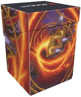 Ultra Pro - Modern Horizons 3 Ruby Medallion 100+ Deck Box for Magic: The Gathering