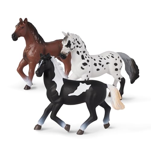 Terra by Battat Horse Set - 6 Piece Playset with Detailed Miniature Horses 10