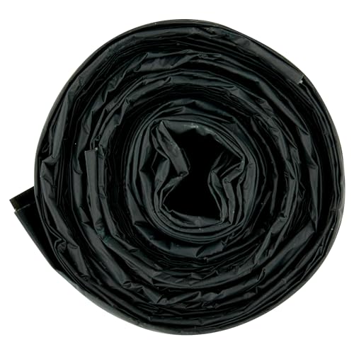 Polylina 90 Litre Heavy Duty Garden Waste Bags - 10 Pack Black Recycled Bin Sacks