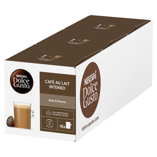 NESCAFÉ Dolce Gusto Café Au Lait Intenso Kaffeepads, 16 Kapseln (48 Portionen) 11
