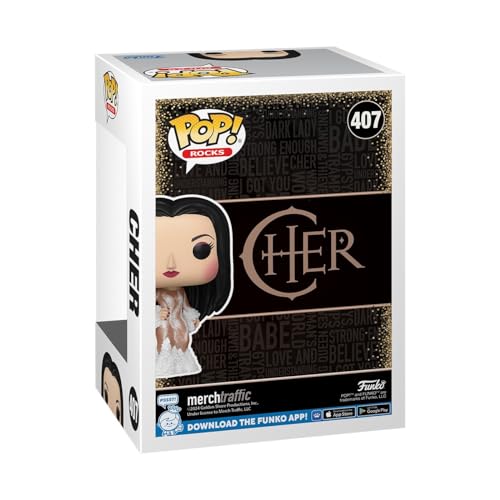 Funko Pop! Rocks - Cher (Met Gala 1974) Vinyl Figure (79704)