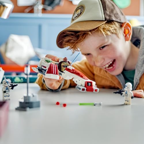 LEGO Star Wars BARC Speeder Escape Set 75378 - Building Toy with Kelleran Beq, Grogu & Clone Troopers 13