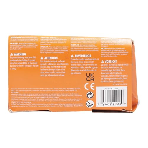 BOON PIPES Building Bath Toy Set - 5 Multicoloured Water Pipes for Toddlers 9m+ 6