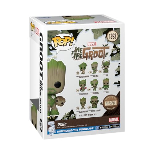 Funko Pop! Marvel We Are Groot - Iron Man Vinyl Figure (79516)