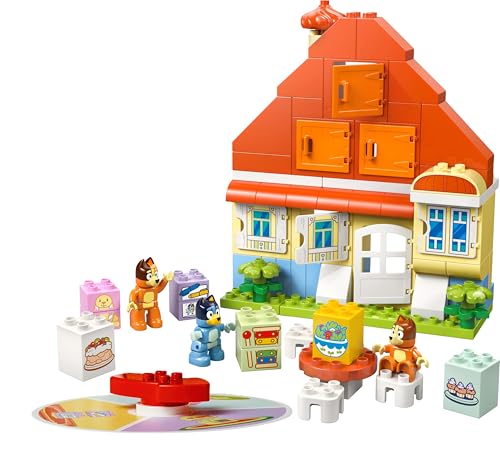 LEGO DUPLO Bluey: Bluey's Family House with Memory Game Building Set 7