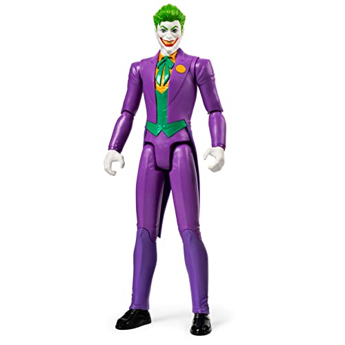 THE JOKER 30 cm Action Figure - 11 Points of Articulation, Cloth Cape, DC Comics