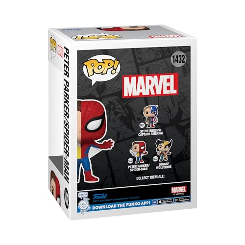 Funko Pop! Marvel - Spider-Man Split Spider/Parker Vinyl Figure (80892)