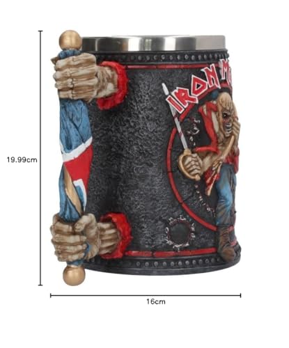 Nemesis Now - Iron Maiden Eddie The Trooper Tankard Mug 16