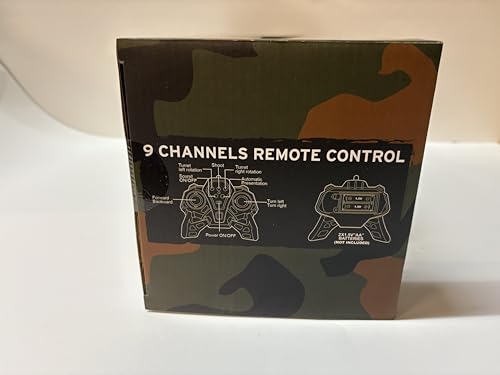 CMJ RC Cars 1:20 Scale RC Army Military Tank - 2.4GHz Remote Control with Sound & Light Effects 11