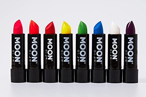 Moon Glow - Neon UV Lipstick Intense Purple Lipstick (‎M8077)