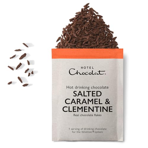 Hotel Chocolat Salted Caramel & Clementine Hot Chocolate Sachets - 10 Pack 8