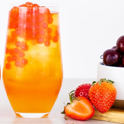 The TeaShed Passion Fruit Bubble Tea Syrup - 30ml Single Serve Sachet