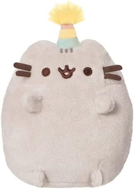 AURORA Party Pusheen Small Plush Toy - Eco-Friendly Stuffed Animal
