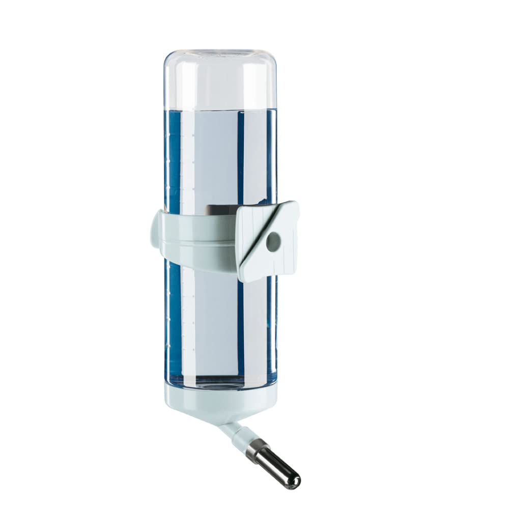 Ferplast Drinky Water Bottle - 600ml Capacity | Clip Fitting | Assorted Colors
