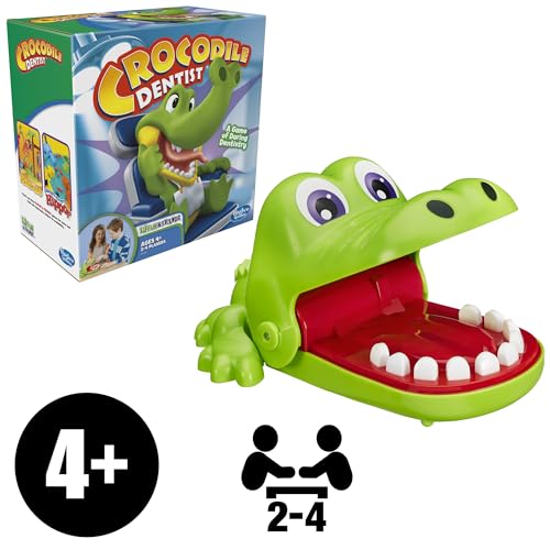 Hasbro Crocodile Dentist Game - Family Fun Board Game for Kids 18