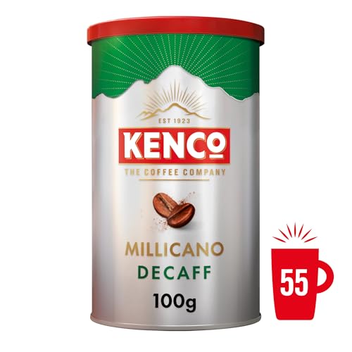 Kenco Millicano Decaf Instant Coffee 100g (Pack of 6 Tins, Total 600g) 3