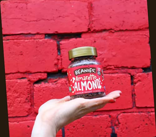 Beanies - Amaretto Almond Flavour Instant Coffee (50g) 12