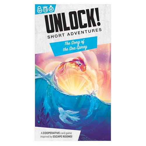 Asmodee Unlock! Short Adventures 11 - The Song of the Sea Spray | Card Game | 1-6 Players 2