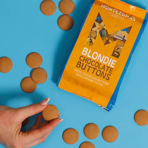 Montezuma's Blondie Buttons, White Chocolate with Caramel Notes, 120g 5