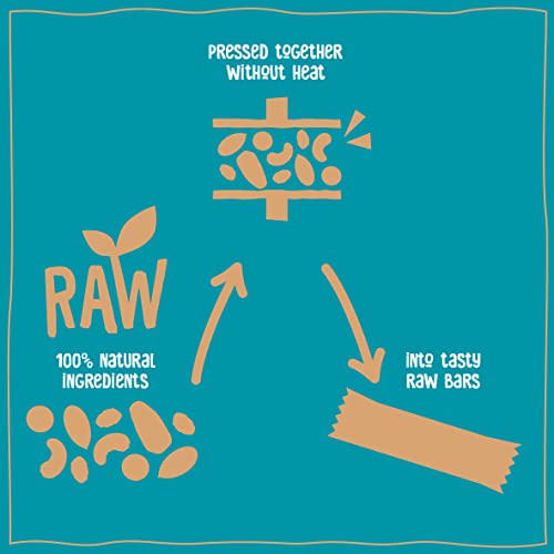 Nakd Salted Caramel Rohkost- und Nussriegel – Vegan, Glutenfrei, Ohne Zuckerzusatz – 35 g x 18 6