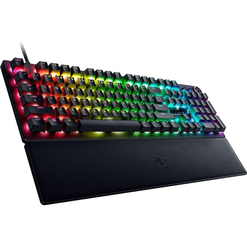 Razer Huntsman V3 Pro - Analog Optical Gaming Keyboard - Rapid Trigger & Snap Tap - UK Layout | Black 21