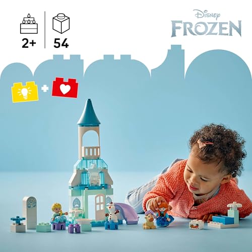 LEGO DUPLO Disney Anna and Elsa's Frozen Castle Party - Building Set for Toddlers 2+ 9