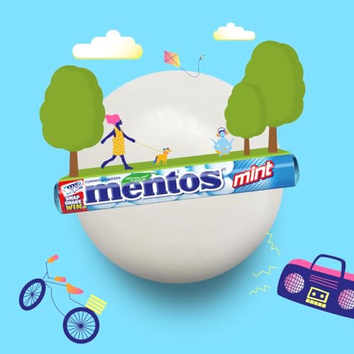 Mentos Mint Chewy Dragees - 40 x 38g Sugar-Free Mints 5