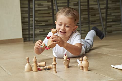 TickiT Wooden Enchanted Figures Set - 10 Fairy Tale Characters for Imaginative Play 19