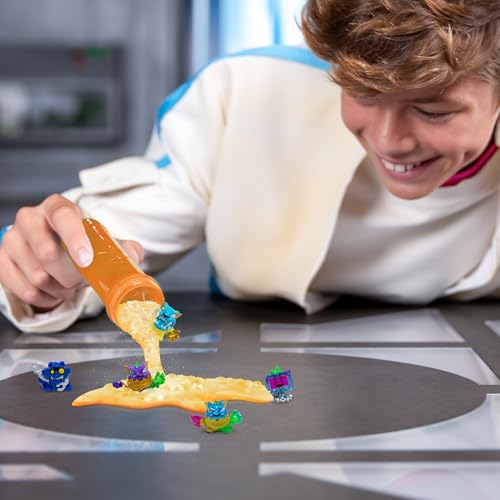 MRBEAST LAB Swarms Atomic Series Lab Pack - Collectible Micro Beasts Playset 6