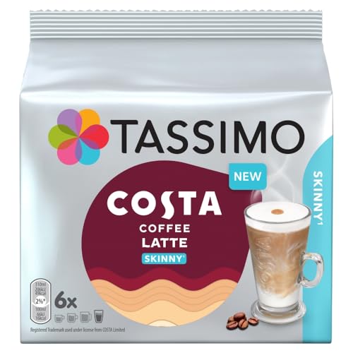 Tassimo - Costa Skinny Latte Coffee Pods (Pack of 60)