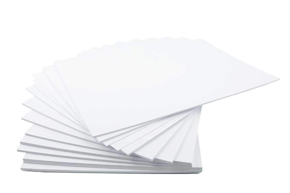 House of Card & Paper A5 250gsm Card - White | 100 Sheets | Ideal for Greeting Cards