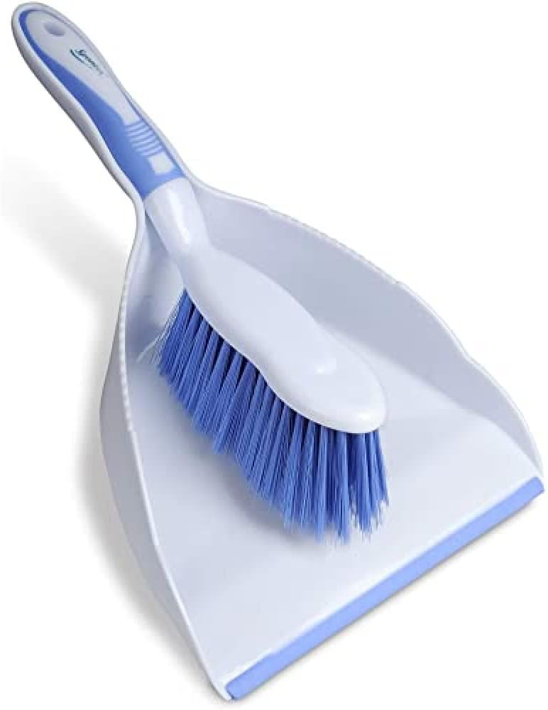 Spontex - Dustpan & Brush Set with Large Capacity Dustpan and Durable Bristles