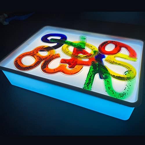 Playlearn Squidgy Sparkly Numbers 10 Pack Sensory Gel Shapes (0-9) 4