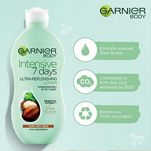 Garnier - Intensive 7 Days Shea Butter & Probiotic Extract Body Lotion (400ml)