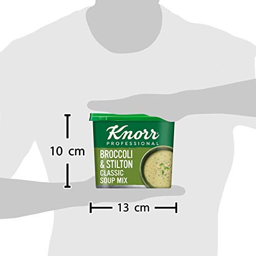 Knorr Classic Broccoli and Stilton Soup Mix - Makes 25 Portions (4.25L Yield) | Vegetarian 5