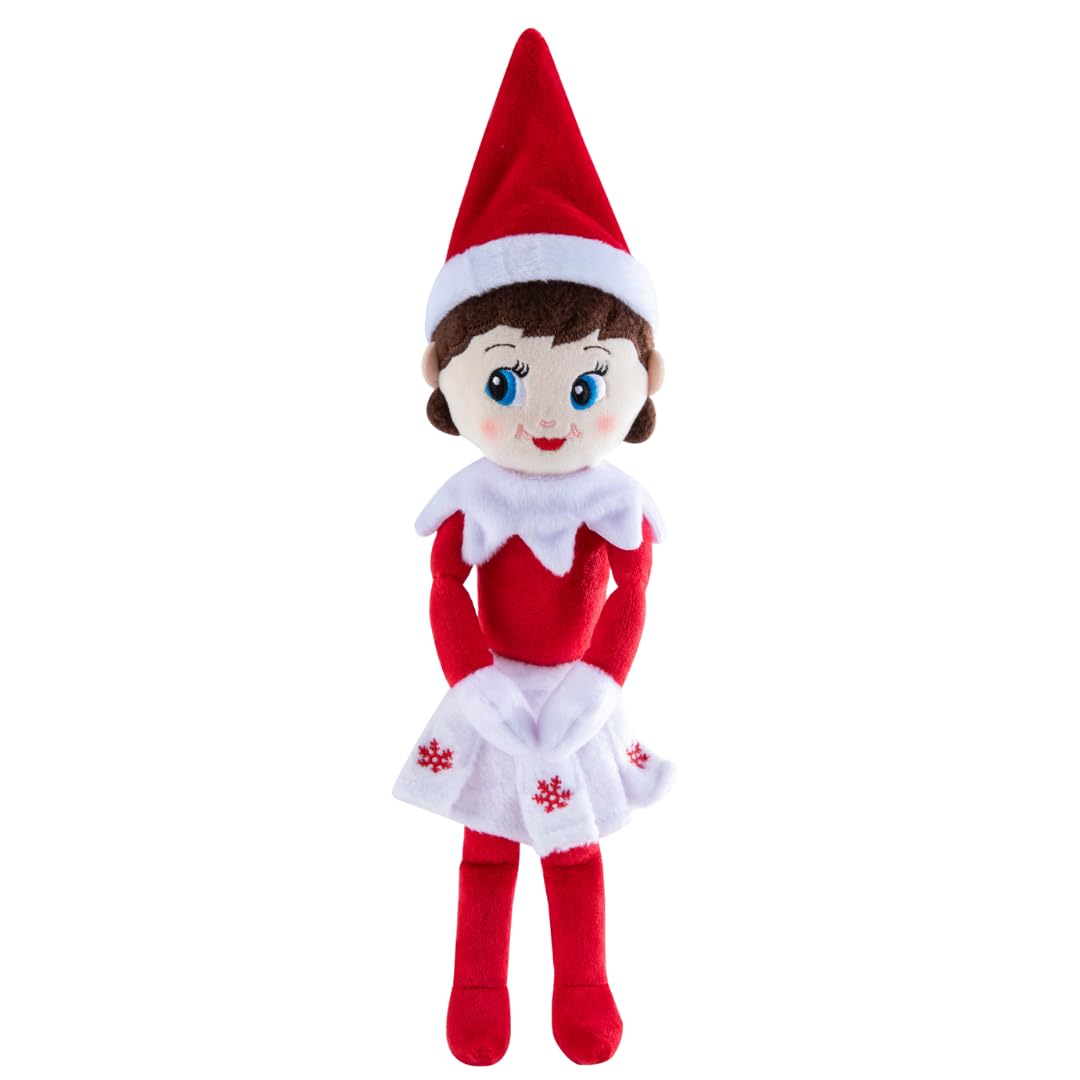Elf on the Shelf Plushee Pal Snuggler - 12-inch Cuddly Plush Girl Elf