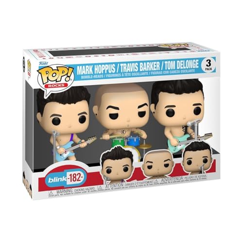 Funko POP! Rocks Blink-182 - Travis Barker Vinyl Figure 3-Pack (67837)