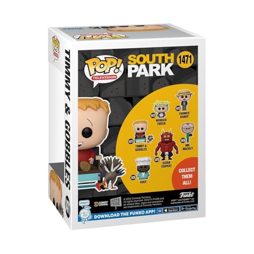 Funko Pop! South Park - Timmy Burch & Gobbles Vinyl Figure (34391)