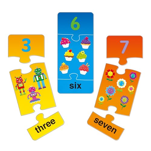 Galt Toys Number Puzzles - Educational 3-Piece Jigsaw Set for Kids 3-5 Years 9