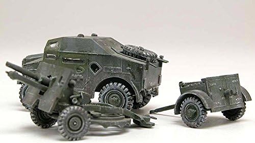 Airfix A01305V 25 PDR Field Gun & Quad - Vintage Military Model Kit for Ages 8+
