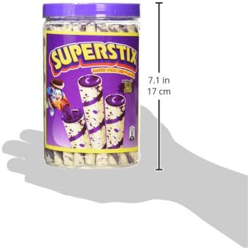 Super Stix Ube Flavour Wafer Stick with Super Dots 324g 3