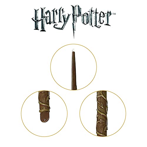 The Noble Collection Harry Potter Hermione Granger Illuminating Wand Replica (HP-HERMIONE-WAND)