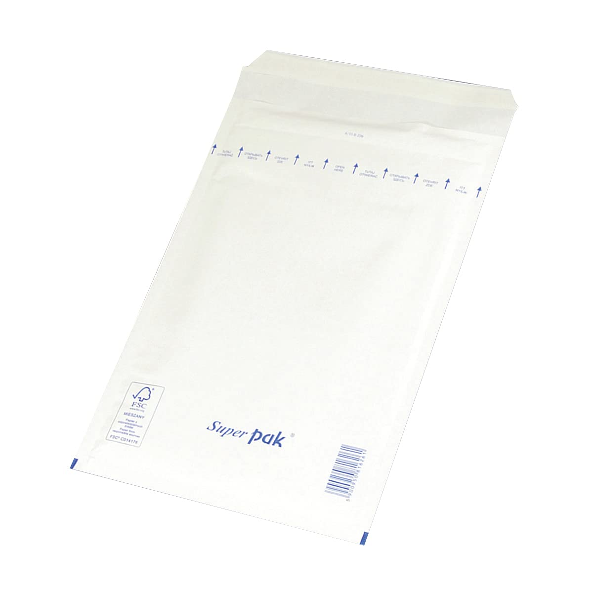 OFFICER PRODUCTS Bubble Lined Self-Seal Mailers - C13 Format, White, 10 Pcs | 170x225mm