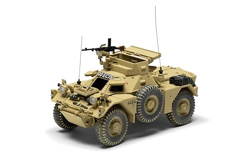 Airfix A1386 Ferret Scout Car Mk 1 Military Model Building Kit | Scale 1:35 | Skill Level 2 2