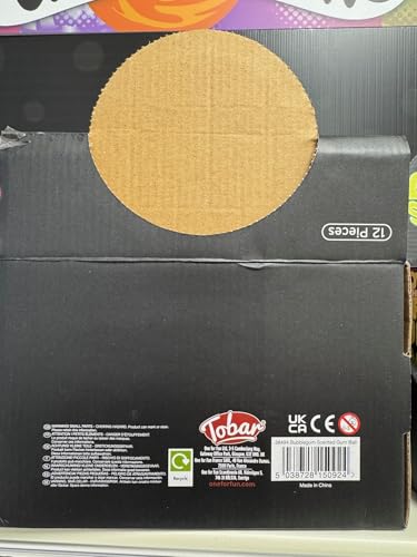 Tobar Scrunchems Bubblegum-Scented Stress Squish Ball - 6cm Silicone Fidget Toy for Kids & Adults